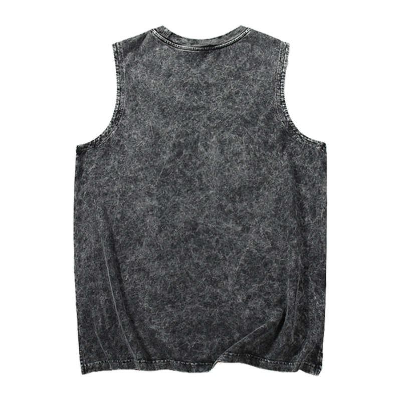 Oversized Acid Washed Tank Top