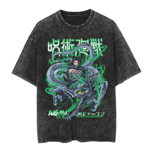 Vintage Tee - DTG Printed Bold Sorcerer Graphic
