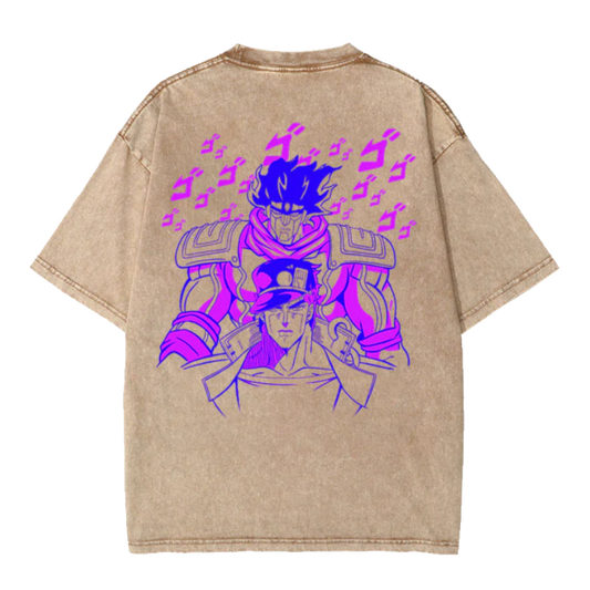 Vintage Tee - DTG Printed Dynamic 'Jojo' Graphic